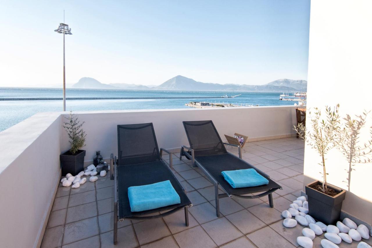 Majestic Penthouse In The Heart Of Patra Apartment ภายนอก รูปภาพ